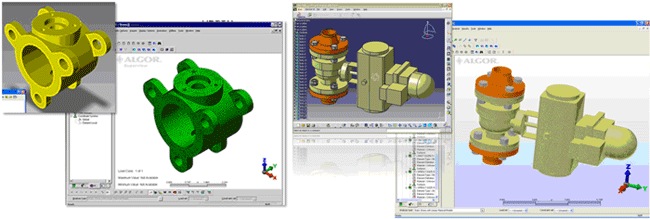 ALGOR Simulation