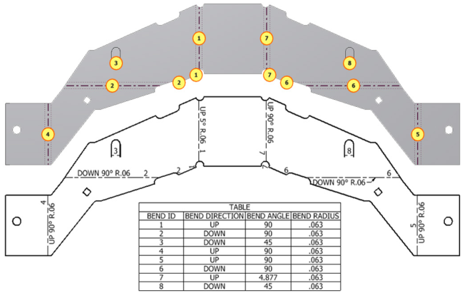 판금 제작 도면 ( Sheet Metal Manufacturing Drawings)